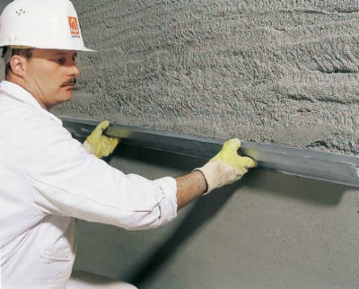 При каких температурах можно штукатурить на улице цементным раствором послойная укладка бетонной смеси не применяется при устройстве