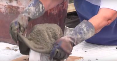 как сделать цементный раствор