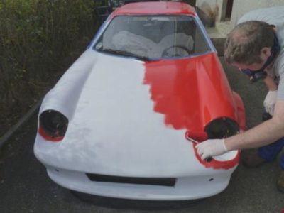 как покрасить машину баллончиком