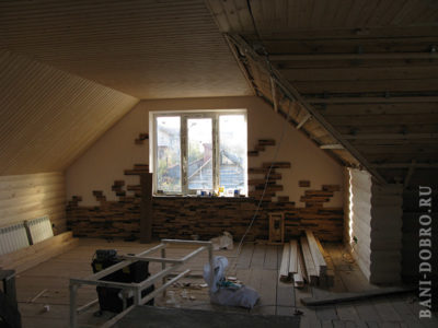 как обшить деревянный дом изнутри