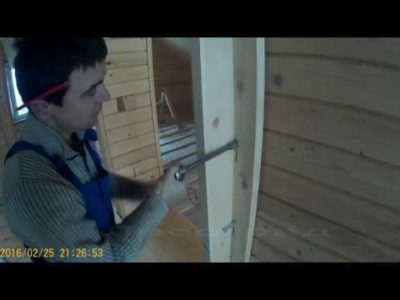 как выровнять стены в деревянном доме